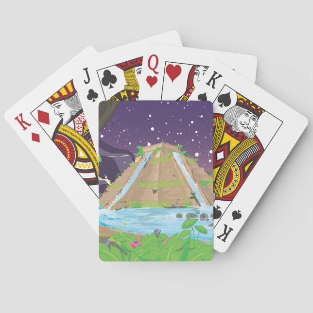 The Hanging Gardens of Babylon Playing Cards (Back)