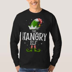 The Hangry Elf Family Matching Group Christmas T-Shirt