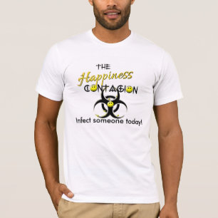 The Happiness Contagion Contagious smile Men's T-Shirt
