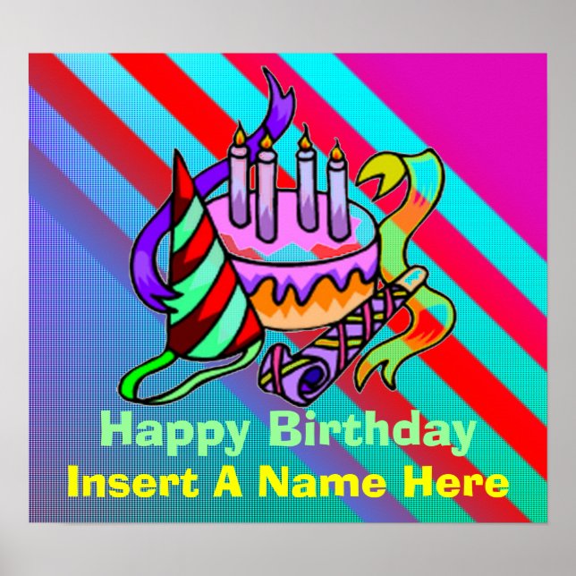 The Happy Birthday Poster (Front)