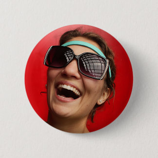 The Happy Bride 6 Cm Round Badge