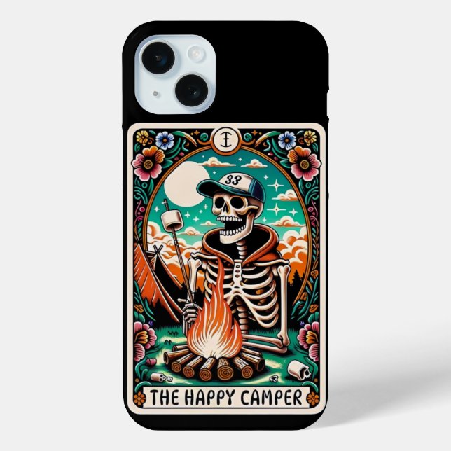 The Happy Camper Tarot Card Collection Case-Mate iPhone Case (Back)