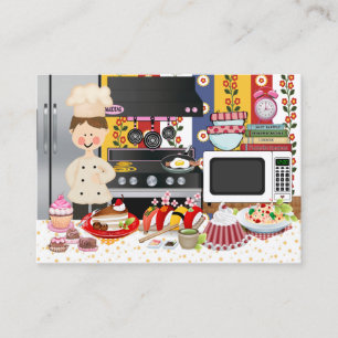 The Happy Chef / Caterer  - SRF Business Card