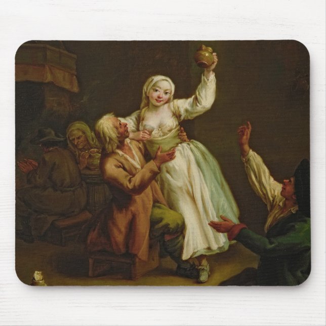 The Happy Couple Mouse Pad (Front)