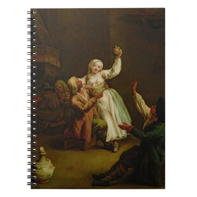 The Happy Couple Spiral Notebook (Front)
