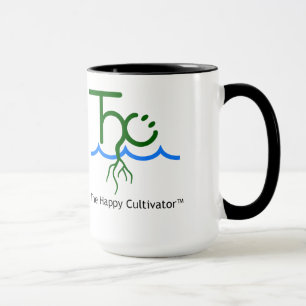 The Happy Cultivator™ logo and name 15oz mug