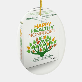 The Happy, Healthy Nonprofit 3D Cover Ceramic Tree Decoration