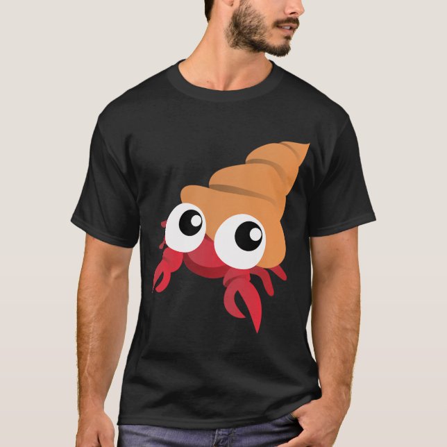 The Happy Hermit Crab T-Shirt (Front)