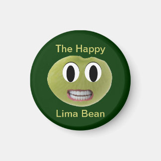The Happy Lima Bean Magnet
