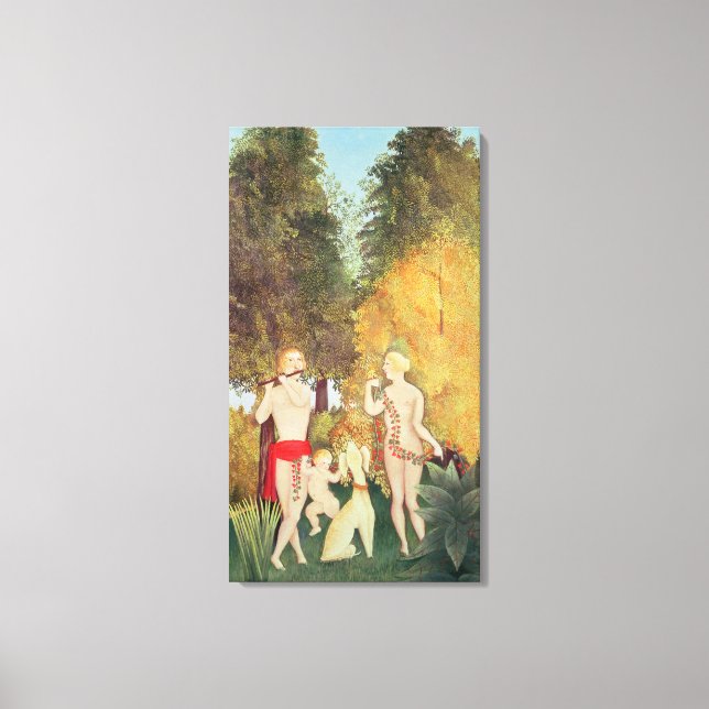 The Happy Quartet, 1902 (oil on canvas) Canvas Print (Front)