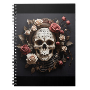 the happy skull notebook