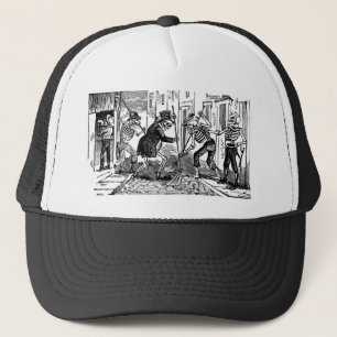 "The Happy Street Cleaner Calaveras" Trucker Hat