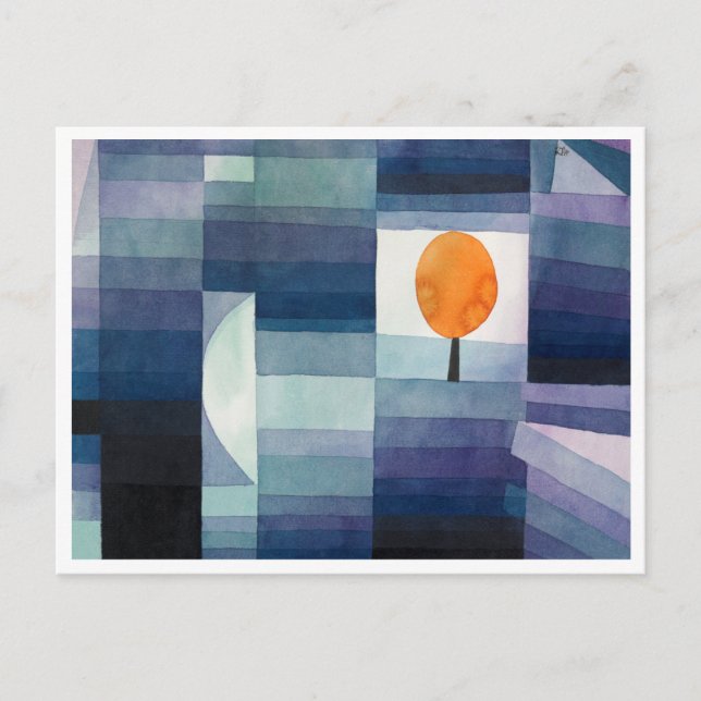 The Harbinger of Autumn (1922) by Paul Klee Postcard (Front)