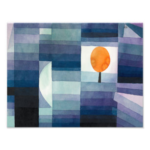 The Harbinger of Autumn Paul Klee Photo Print