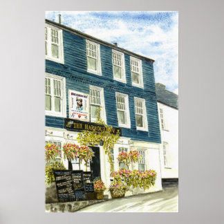 'The Harbor Inn (Padstow)' Print