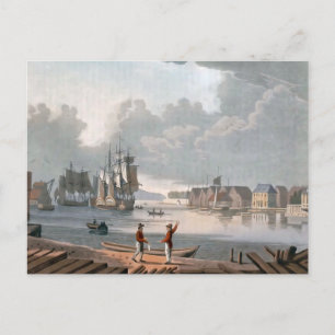 The harbour, Christiania Postcard