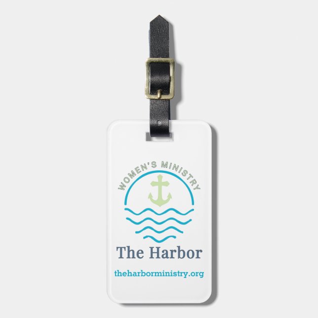 The Harbour Luggage Tag (Front Vertical)