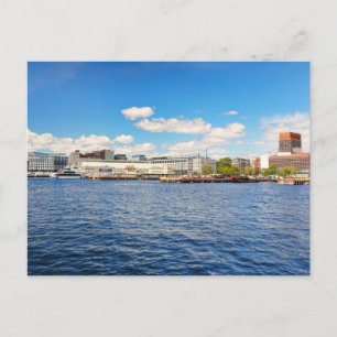 The harbour of Oslo, Norway Postcard