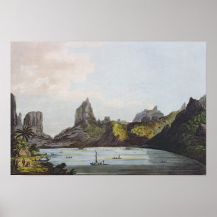 The Harbour of Taloo in the Island of Eimeo Poster