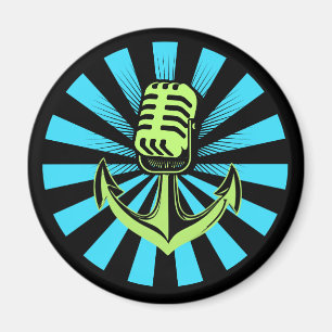The Harbour Podcast Fridge Magnet