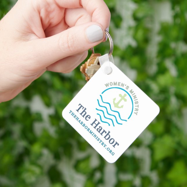 The Harbour QR CODE Keychain (Hand)