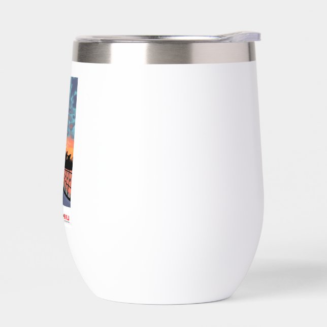 The Harbour - Wine Mug (Left)