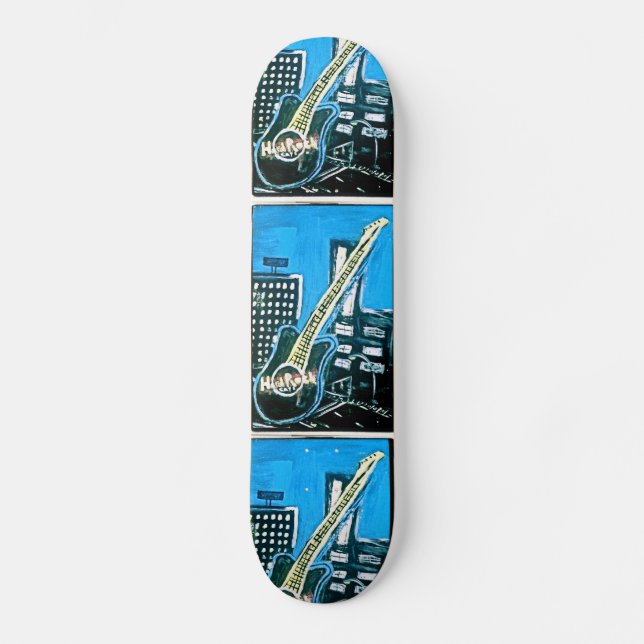 THE HARD ROCK SKATEBOARD (Front)
