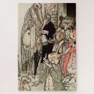 “The Hare and the Tortoise” by Arthur Rackham Jigsaw Puzzle