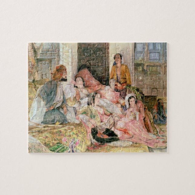 The Harem, c.1850 Jigsaw Puzzle (Horizontal)