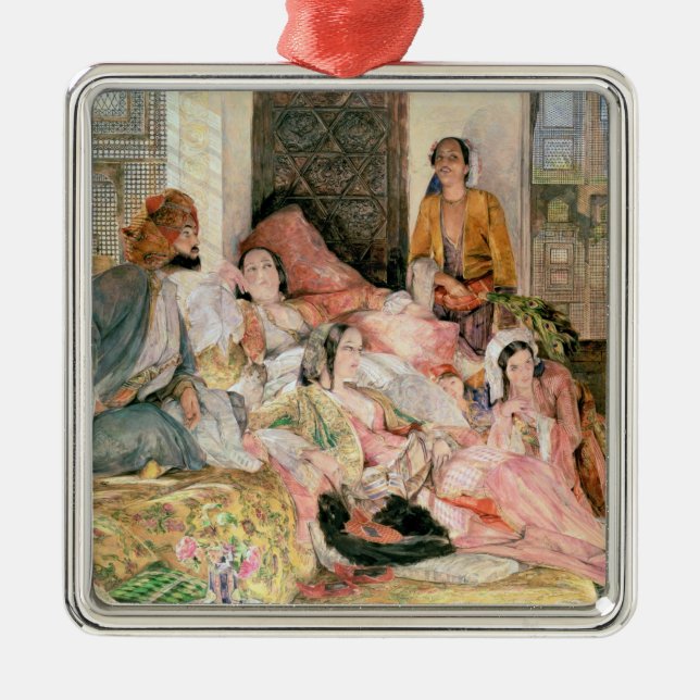 The Harem, c.1850 Metal Tree Decoration (Front)