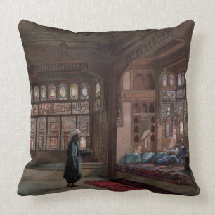 The Harem of Sheikh Sadat, Cairo, 1870 Cushion