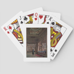 The Harem of Sheikh Sadat, Cairo, 1870 Playing Cards