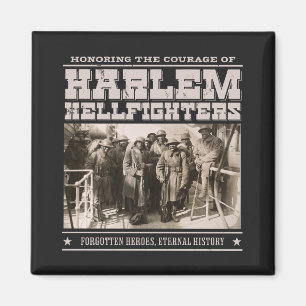The Harlem Hellfighters - WW1 Tribute Magnet