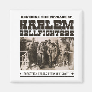 The Harlem Hellfighters - WW1 Tribute Magnet
