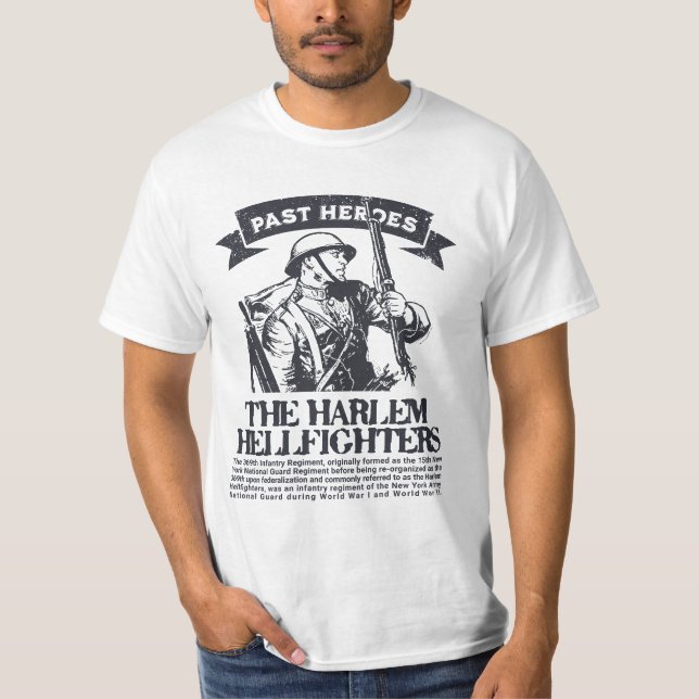 The Harlem Hellfighters - WW1 Tribute T-Shirt (Front)