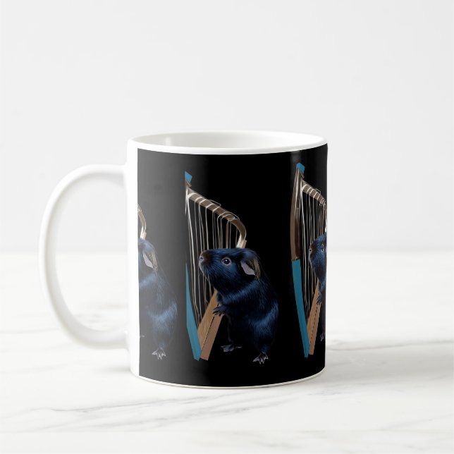 The Harmonic Guinea Pig Coffee Mug (Left)