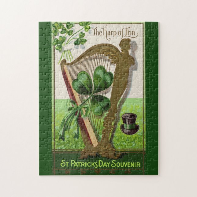 The Harp of Erin Jigsaw Puzzle (Vertical)