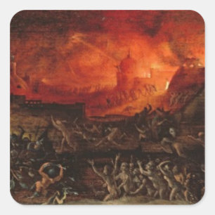 The Harrowing of Hell Square Sticker