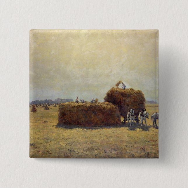 The Harvest 15 Cm Square Badge (Front)