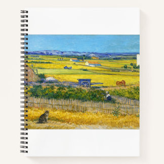 The Harvest Cat Spiral Notebook