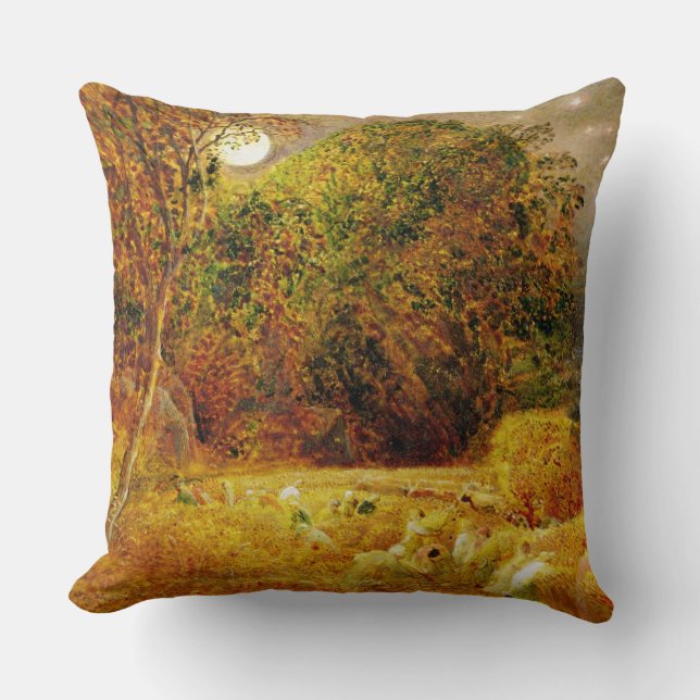 The Harvest Moon, 1833 (oil on paper laid on panel Cushion (Front)