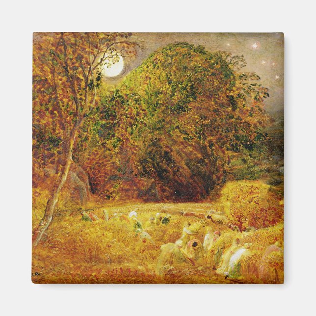 The Harvest Moon, 1833 (oil on paper laid on panel Magnet (Front)