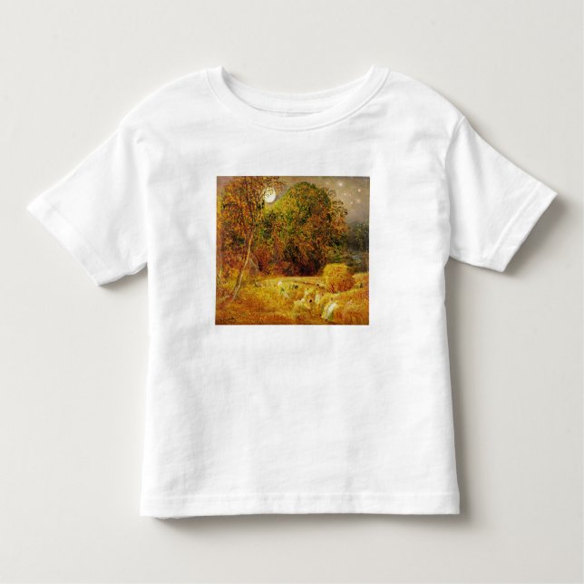 The Harvest Moon, 1833 (oil on paper laid on panel Toddler T-Shirt (Front)