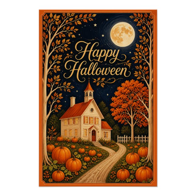 The Harvest Moon Manor Poster (Front)