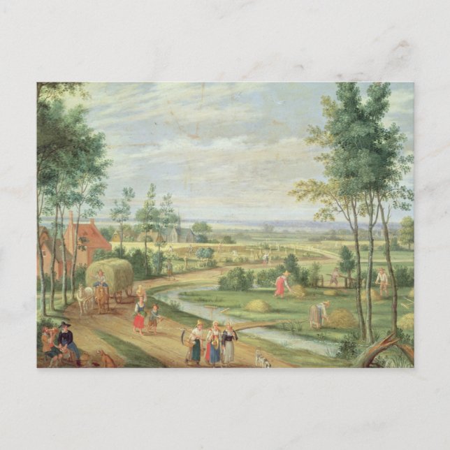 The Harvest, or Summer Postcard (Front)