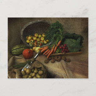the harvest postcard