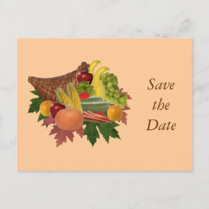 The Harvest Save the Date Postcard