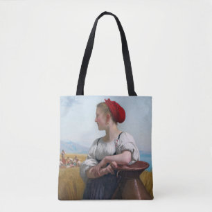 The Harvester, Bouguereau Tote Bag