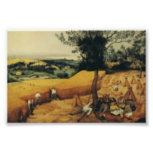 The Harvesters by Pieter Brueghel the Elder Photo Print