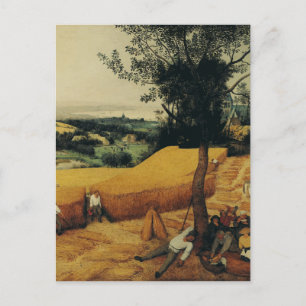 The Harvesters by Pieter Brueghel the Elder Postcard
